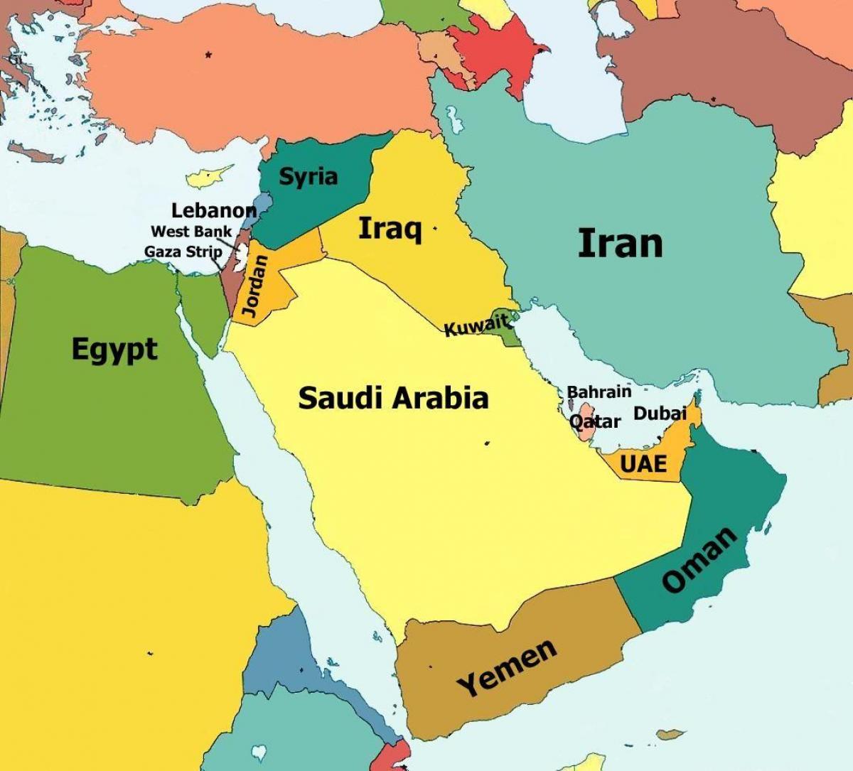 Оман улс дахь дэлхийн газрын зураг нь