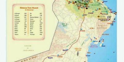 Оман аялал жуулчлалын газар газрын зураг