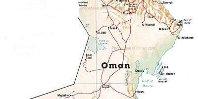 Оман улсын газрын зураг